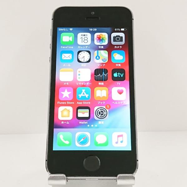 iPhone5s 16GB au スペースグレイ 送料無料 即決 本体 c19920 : アーク