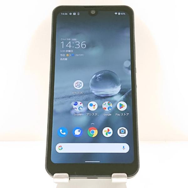 AQUOS wish SHG06 au チャコール 送料無料 即決 本体 c19988 : アーク 