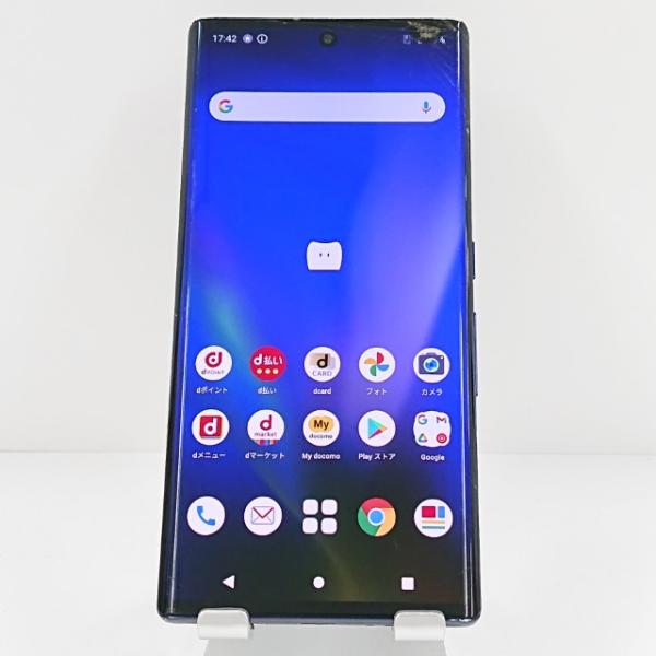 ジャンク品】arrows NX9 F-52A ドコモ ネイビー 送料無料 即決 本体