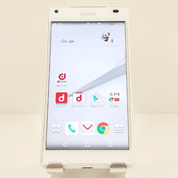 Xperia Z5 Compact SO-02H ドコモ ホワイト 送料無料 即決 本体 c20284