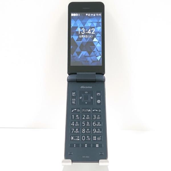DIGNO ケータイ カメラレス KY-43C ドコモ ブラック 送料無料 即決