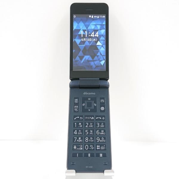 ☆ docomo DIGNO ケータイ カメラレス KY-43C ブラック DIGNO ケータイ カメラレス KY-43C ドコモ ブラック 送料無料 即決