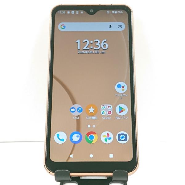 arrows We FCG01 au ローズゴールド 送料無料 即決 本体 c20713