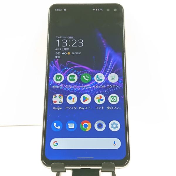 AQUOS sense4 plus SH-M16 mineo ホワイト 送料無料 即決 本体 c20719
