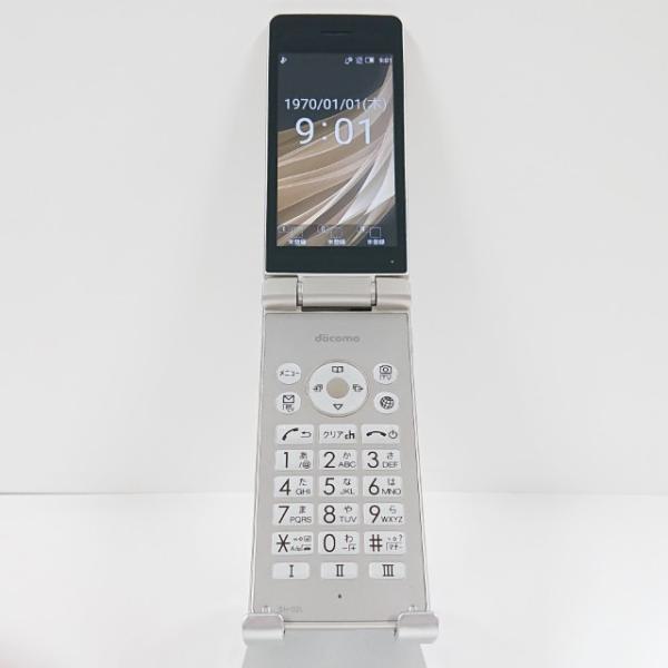 AQUOS ケータイ SH-02L ドコモ ゴールド 送料無料 即決 本体 c21424