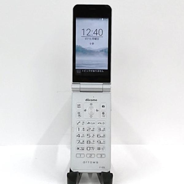 arrows ケータイ F-03L docomo シルバー 送料無料 即決 本体