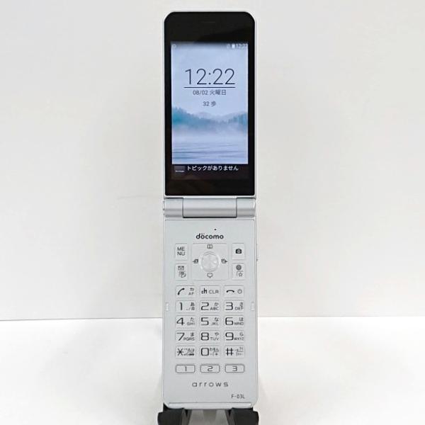 arrows ケータイ F-03L docomo シルバー 送料無料 即決 本体 n07292