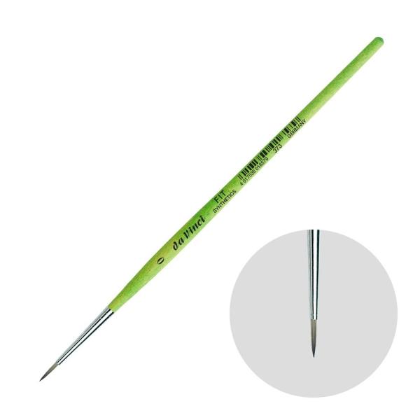 スクール＆クラフト用途に最適な、お求めやすい価格の画筆です。特殊な技術で開発された、非常に柔らかい合成繊維を使用しており絵具含みのいい筆です。＜仕様＞穂先の形状：ラウンド(丸)毛の種類：シンセティック号数：No.0穂丈×巾：9.5×1.6m...