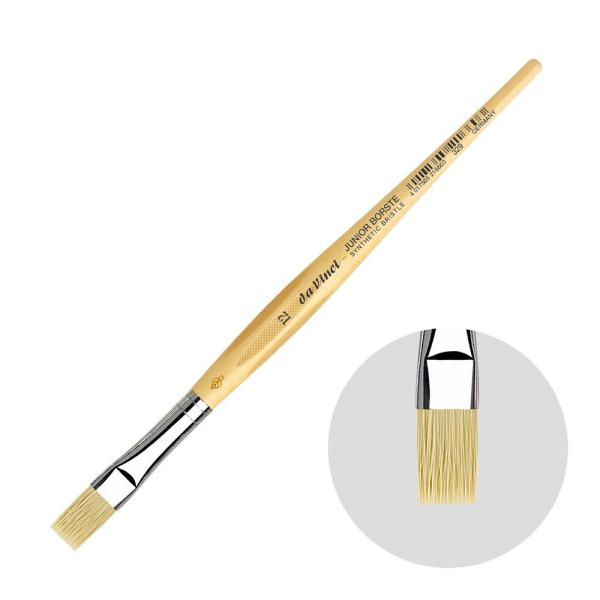 豚毛のような強い弾力の、特殊な合成繊維を使用しています。厚塗りや粗いタッチに最適で、豚毛に比べてお手入れも簡単です。＜仕様＞穂先の形状：フラット(平)毛の種類：シンセティック号数：No.12穂丈×巾：17.0×12.0mm＜用途＞水彩画、ア...