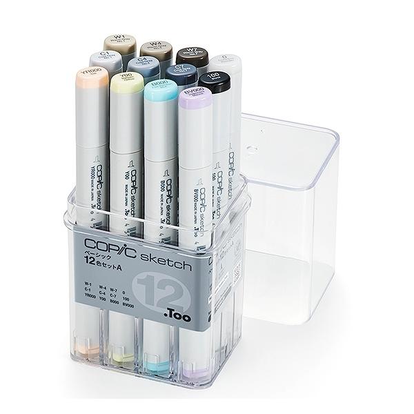 コピック（COPIC） コピックスケッチ ベーシック 12色セット A