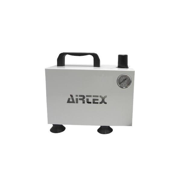 エアテックス コンプレッサー APC018 ホワイト (APC018-1) : アーク