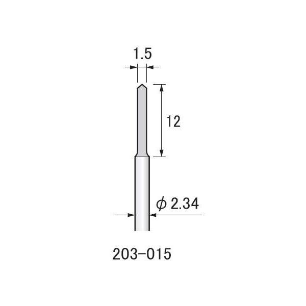 ブッシュスチールツイストドリル　Steel Twist DrillsΦ軸径：2.34mmMax 10,000/min硬質合金、樹脂製品（レジンなど）の切削を目的としています。世界で評価されているドイツのブッシュ社製。精度と切れに自信を持って...