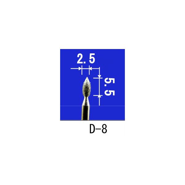 ダイヤモンドポイントシルバー #200軸径φ2.34mm