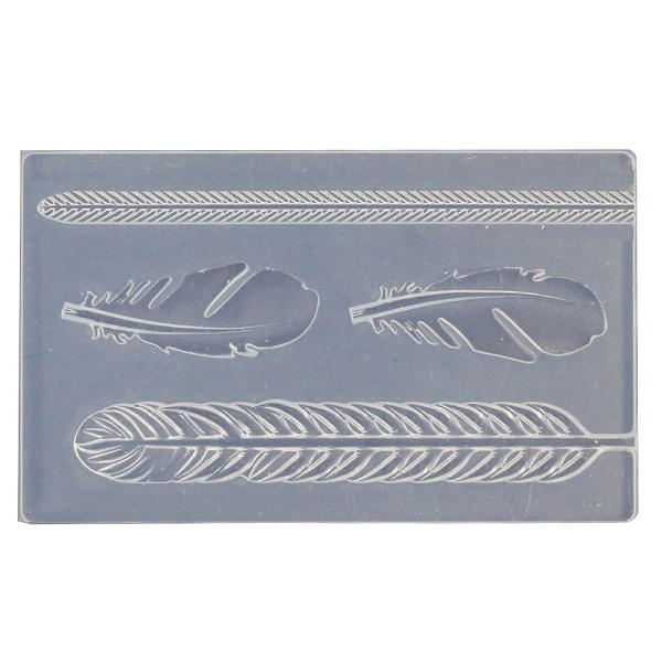 （約）/幅36×長さ76×厚み6mm制作に必要な銀粘土のg数画像上から/（約）6.8g、2.5g×2、3.7g※商品画像について※商品には含まれていない材料・道具を使った作成見本画像や、別品番（別デザイン）の商品を使った使用例画像が掲載され...