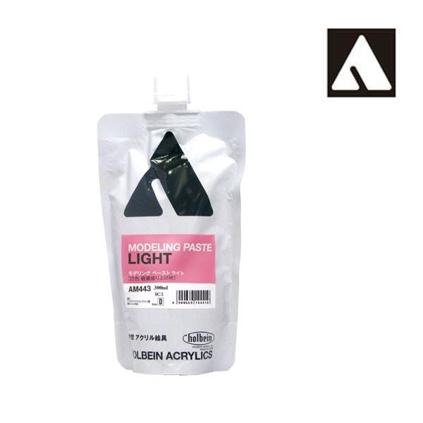 他サイト： ホルベイン アクリリックメディウム AM443 300ml モデリングペーストライトスタンドパック 14443の商品画像