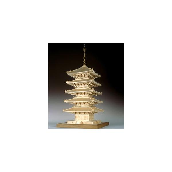 ウッディジョー ウッディジョー木製建築模型1/75興福寺五重塔 ウッディジョー ウッディジョー木製建築模型1/75興福寺五重塔