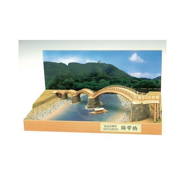 ウッディジョー 木製建築模型 錦帯橋パースモデル : アーク ウッディジョー 木製建築模型 錦帯橋パースモデル : アーク