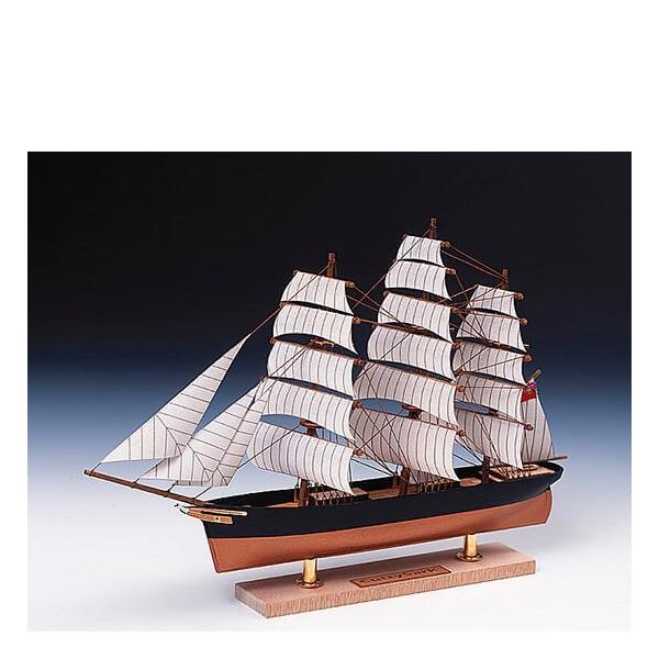 ウッディジョー木製建築模型ミニ帆船No.1カティサーク