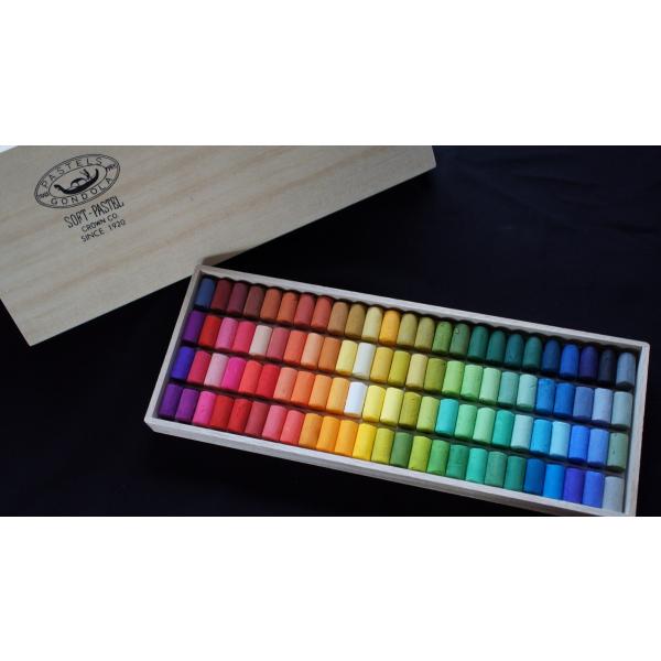 王冠化学工業所 ゴンドラパステル 100色セット 07040100 王冠化学工業所 ゴンドラパステル 100色セット 07040100