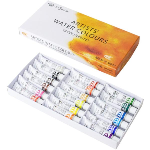 【送料無料】クサカベ　透明水彩絵具 全色90色セット 5ml(2号) Amazon | クサカベ(KUSAKABE) 透明水彩絵具 90色セット 5ml(2号