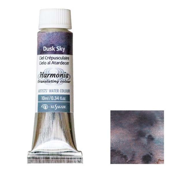 Dusk SkyJAN 4933317043032容量 10ml規格 / サイズ 4号品番 03耐光性 ★★★★★透明性 半透明使用顔料 PB29 / PG18 / PO73Harmonia Granulating ColourArtist...
