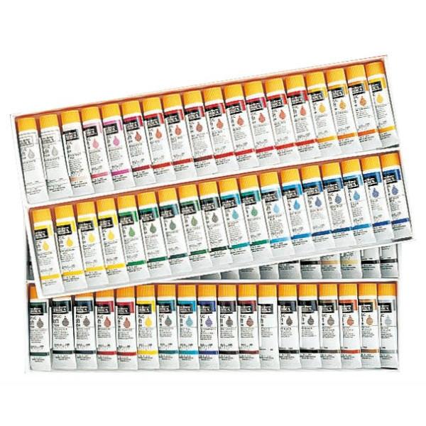 リキテックス ソフトタイプ 72色セット(36 色A+B)6号(20mL リキテックス ソフトタイプ 72色セット(36 色A+B)6号(20mL