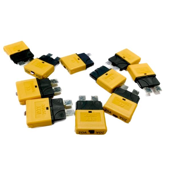 LINK JAPAN FUSE 20 ブレーカー式ヒューズ20A　1個 ※こちらの商品は、特殊用品にて技術を要す商品です。従って、十分商品をご理解の上、ご購入下さいませ。（転売不可商品）LINK JAPANからの商品となります。■送料は1,...