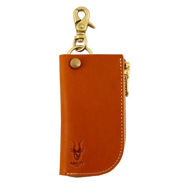 Agility Affa 東京レザー ピモン キャメル アジリティ アファ キーケース スマートキーケース 車 リモコン メンズ レディース 人気 おすすめ おしゃれ 牛革 レ