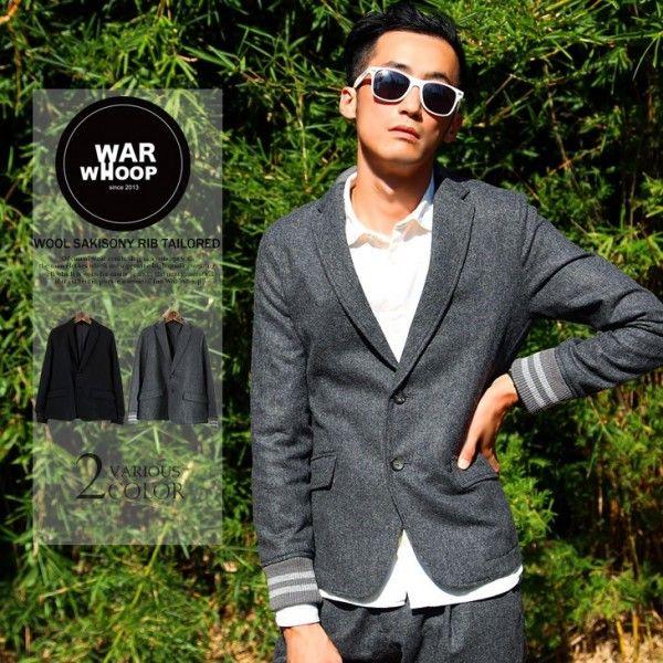 テーラードジャケット メンズ 日本製 リブ切替テーラードジャケット セットアップ 秋 冬 国産 ブレザー Arctic Plant Arcticplant 通販 Yahoo ショッピング