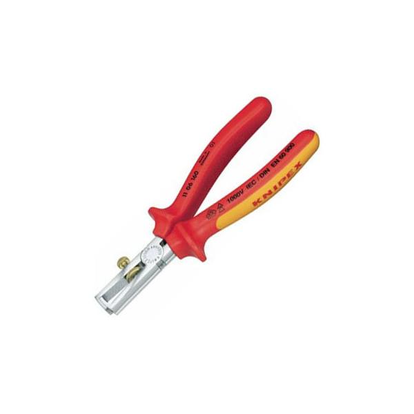 絶縁エンドワイヤーストリッパー 160mm KNIPEX(クニペックス) 1106-160 :1205-010739:大工道具・金物の専門通販アルデ 通販 クニペックス KNIPEX 1106-160 絶縁エンドワイヤーストリッパー 1000V(SB)