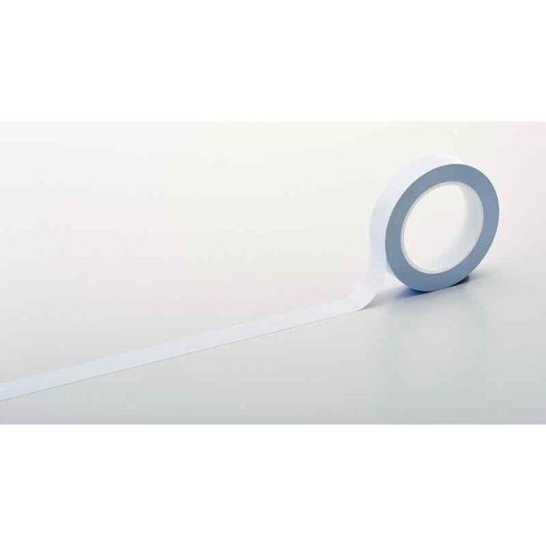 クリーンルーム用ラインテープ 白 HCP-25W 25mm幅×33m PET+PVC 取寄品