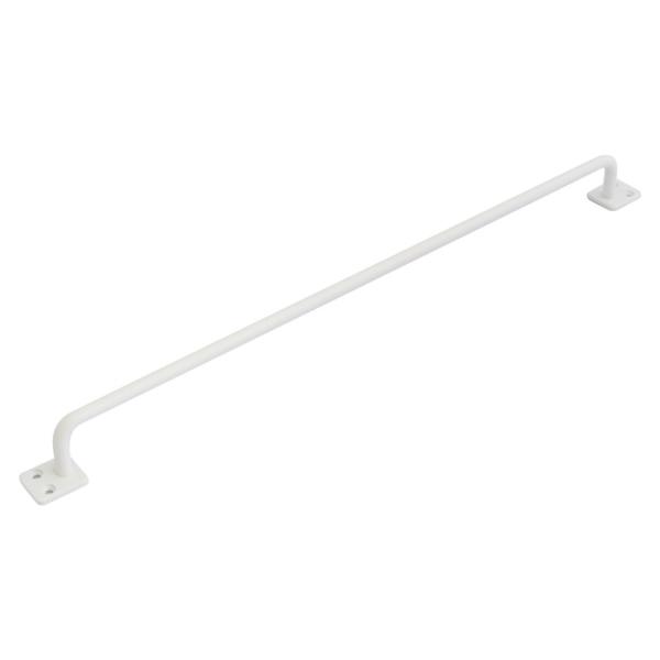 【特徴】しっかりとした素材感のアイアンバー。●シンプルなデザインで、インテリアスタイルを選びません。●取付座の角度を自由に変えられ、様々な場所に取付可能。●多用途に使えます。（取付ビス付属）【仕様】サイズ：幅/30、長さ/370(mm)●材...