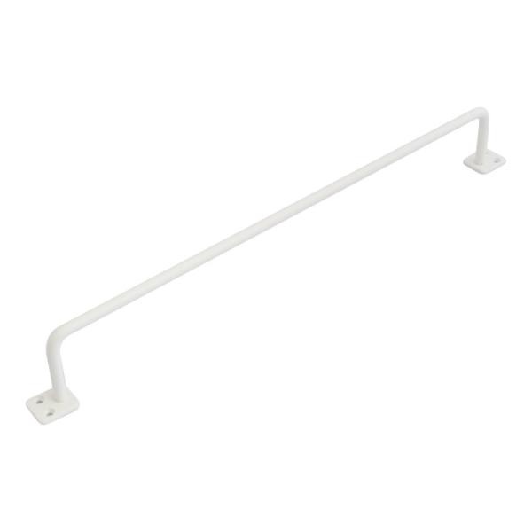 【特徴】しっかりとした素材感のアイアンバー。●シンプルなデザインで、インテリアスタイルを選びません。●取付座の角度を自由に変えられ、様々な場所に取付可能。●多用途に使えます。（取付ビス付属）【仕様】サイズ：幅/50、長さ/370(mm)●材...