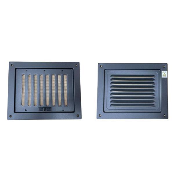 換気口ブラックシリーズ レジスター・ガラリセット 取寄品 宇佐美工業