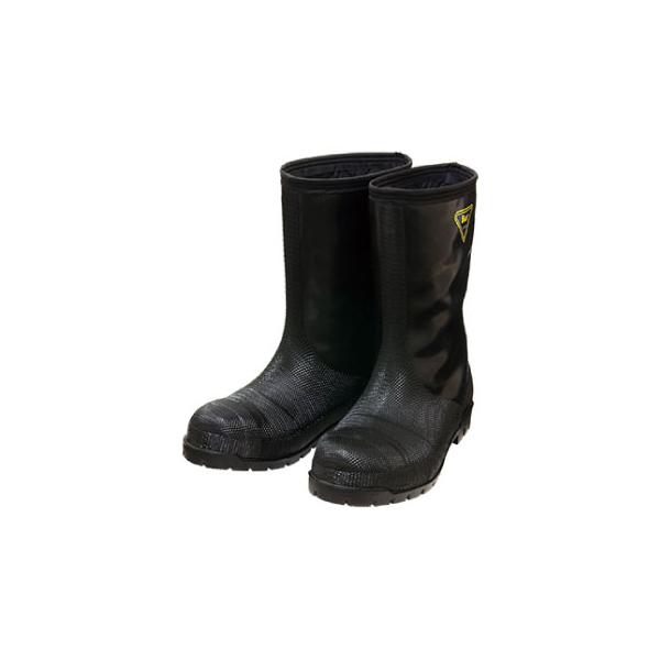 冷蔵庫長靴-40度 ブラック 25.0cm シバタ工業 NR041 : 大工道具・金物