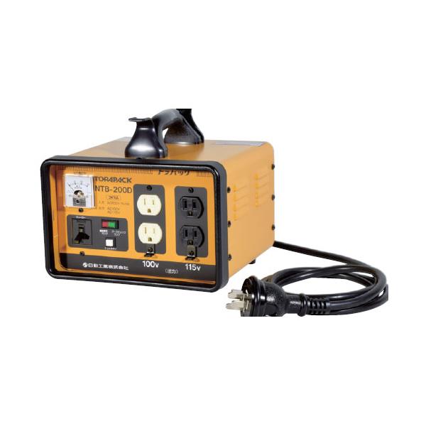降圧トランス オール100V 日動 NTB-300D-CC-100V : 大工道具・金物の 