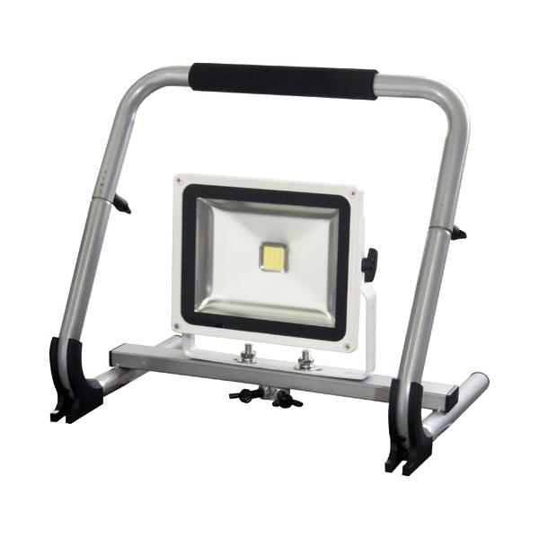 閉店セール中につき、通常特価6,578円より２０％引きの5,262円!　【33】複数有り LED エコナイター 30 AC100V 昼光色 3000lm 30W 屋外使用可能 防水規格 IP65 照明 イベント 撮影 日動工業 投光器 LEDエコナイター30 LEN-30D-ES-W 日動工業製｜電子部品・半導体通販の