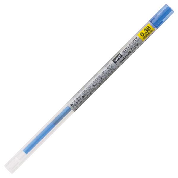 ゲルインクボールペン リフィル 0.38mm ブルー 【10本セット】 取寄品 三菱鉛筆 UMR10938.33