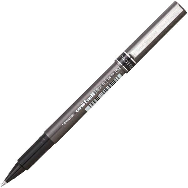 水性ユニボールペン 0.5mm UB-155 黒 【10本セット】 取寄品 三菱鉛筆 UB155.24