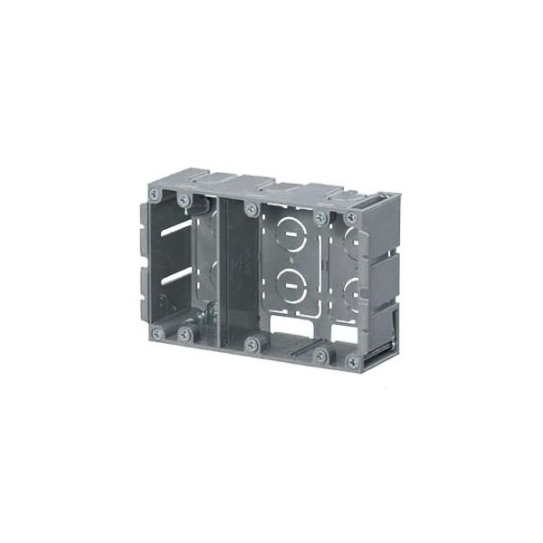 深形パネルボックス(3ヶ用セパレーター付・あと付はさみボックス) (1個