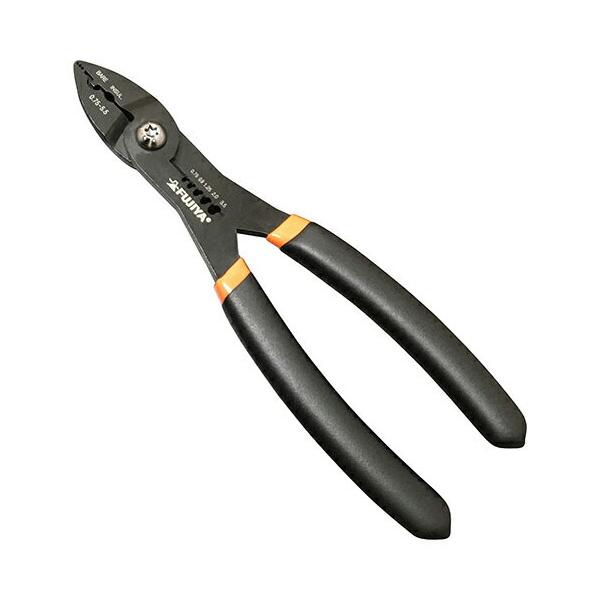 他サイト： 電工ペンチミニ(裸端子・絶縁端子用) 取寄品 フジ矢 FA202の商品画像