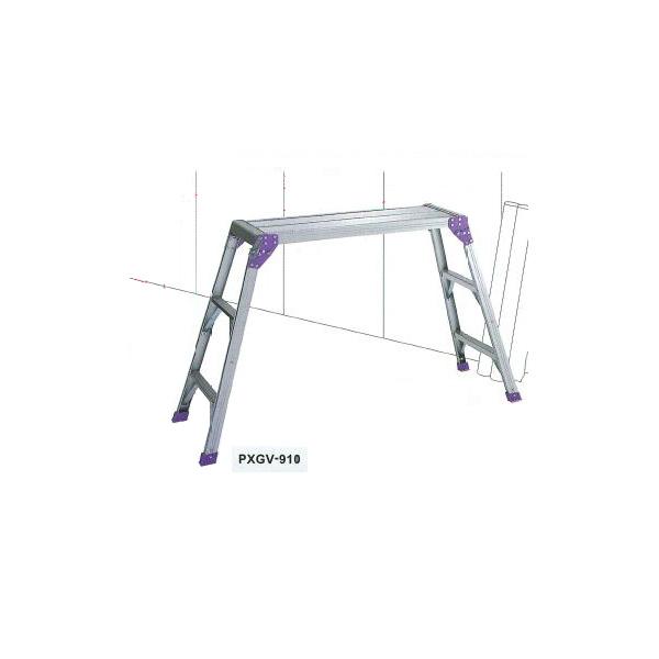 作業台3段（天板高：850mm） アルインコ PXGV-910 : 大工道具・金物の