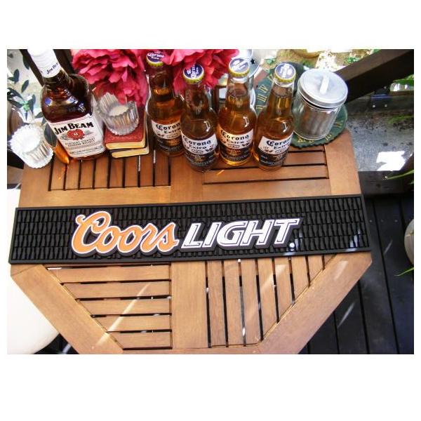 バーマット ラバーマット クアーズライト Coors Light （おしゃれ お酒