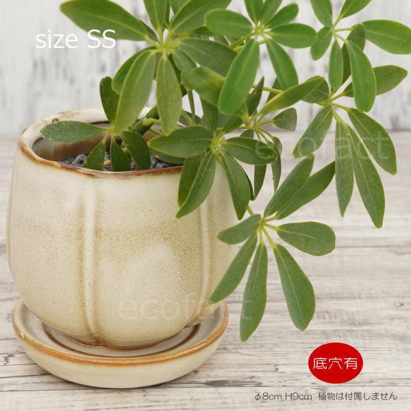 植木鉢 おしゃれ 陶器鉢 フラワーポット ミニポット 底穴あり