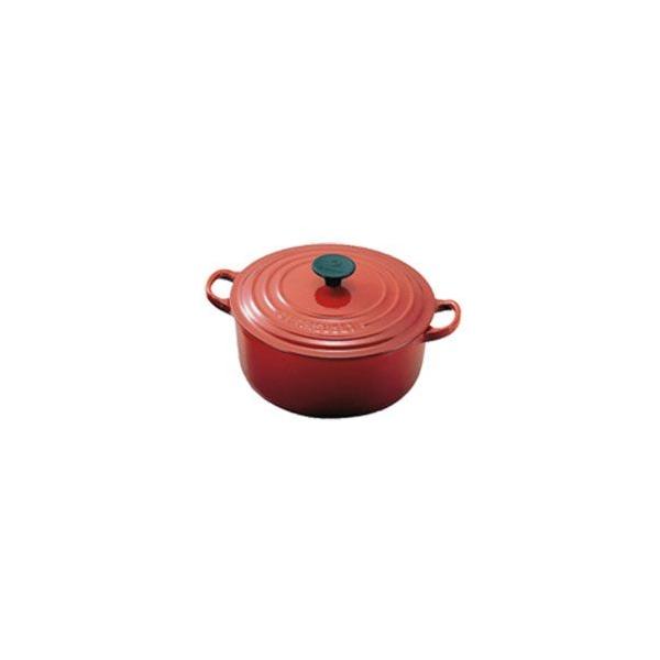 ル・クルーゼ ココット・ロンド 22cm 2501-22 [チェリーレッド ル・クルーゼ ココット・ロンド 22cm 2501-22 [チェリーレッド
