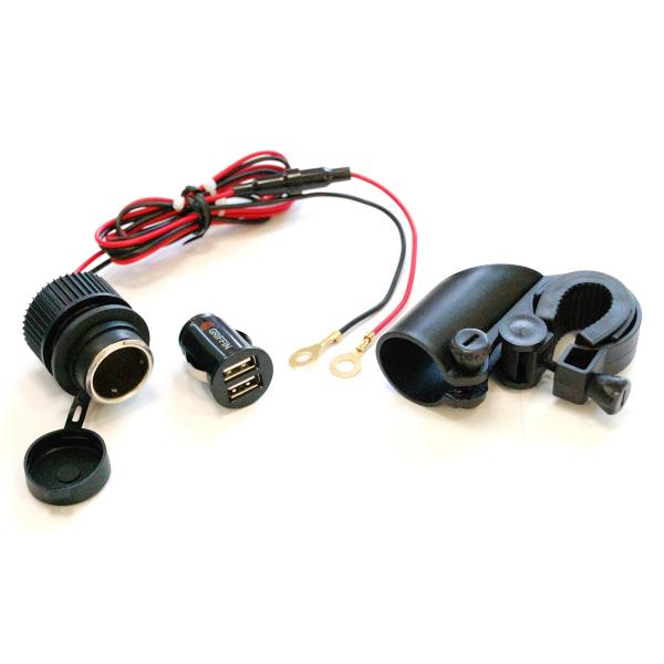 Areyss バイク用 シガーソケット電源 2ポート小型usbチャージャー 汎用取付セット 固定ホルダー付 接続配線図付属 Buyee Buyee 日本の通販商品 オークションの代理入札 代理購入