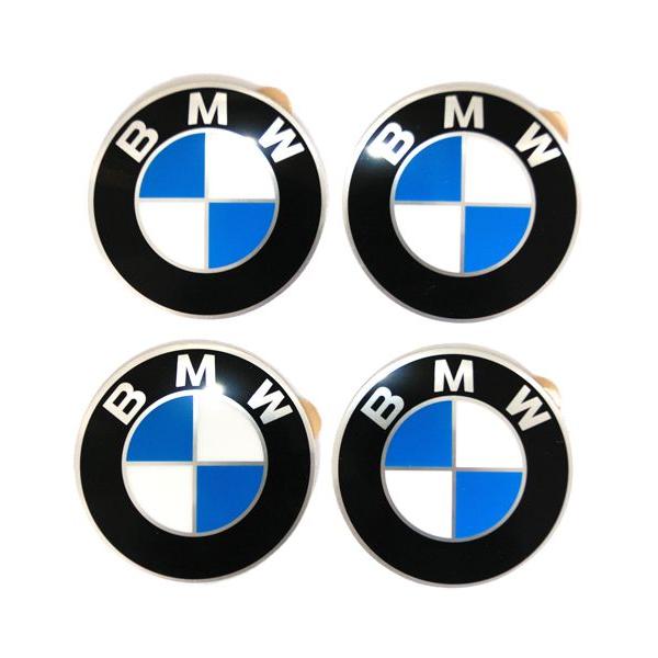 BMW純正部品（ドイツ直輸入） 58mm ホイールエンブレム 4個セット 36131181081