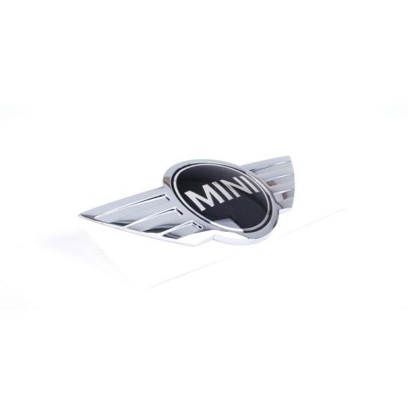 BMW MINI純正部品（ドイツ直輸入） R50/R52/R53/R56/R57/F55/F56/F57 リアエンブレム 全車種(R55,R58-R61除く) 51147026186