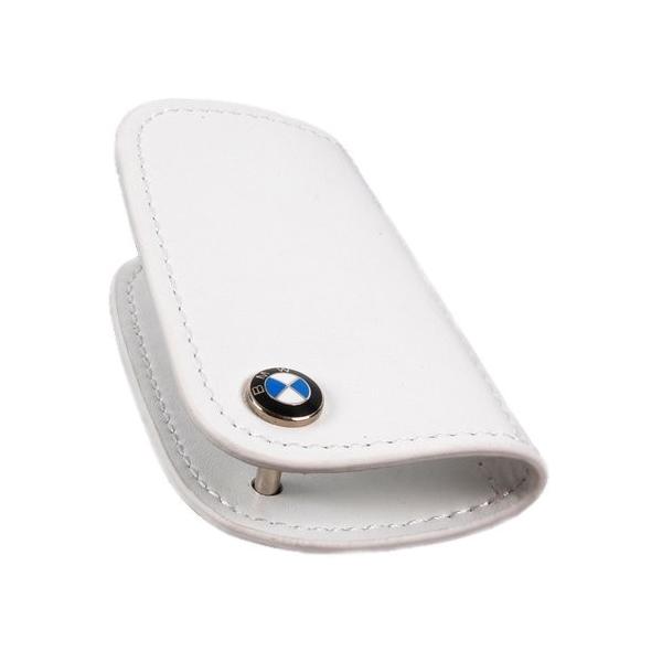 BMW純正部品（US限定） BMW レザーキーケース ホワイト 80230439628