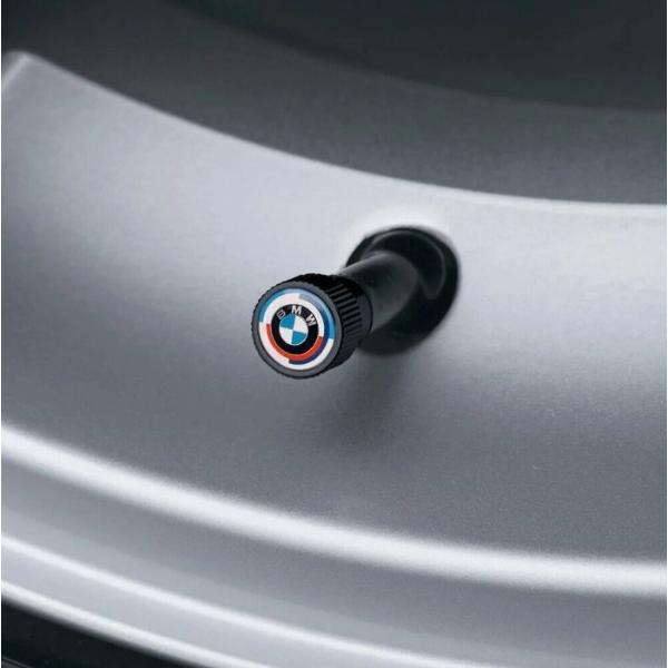 BMW純正部品（US限定） BMW 50周年記念 バルブステムキャップ 82115A75DA7